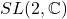 SL(2,\mathbb{C})